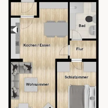 Residenz Am Rosengarten 15 Apartman Wangerooge